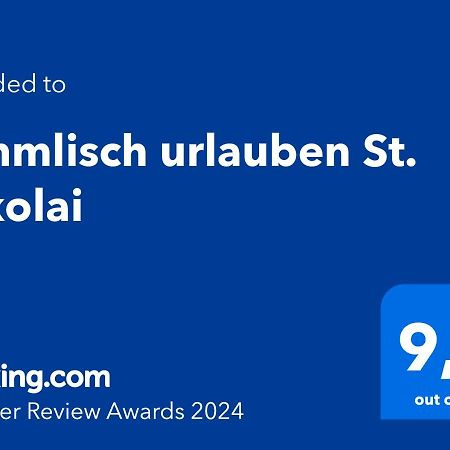 Himmlisch Urlauben St. Nikolai Apartment Sankt Nikolai im Sölktal Exterior foto